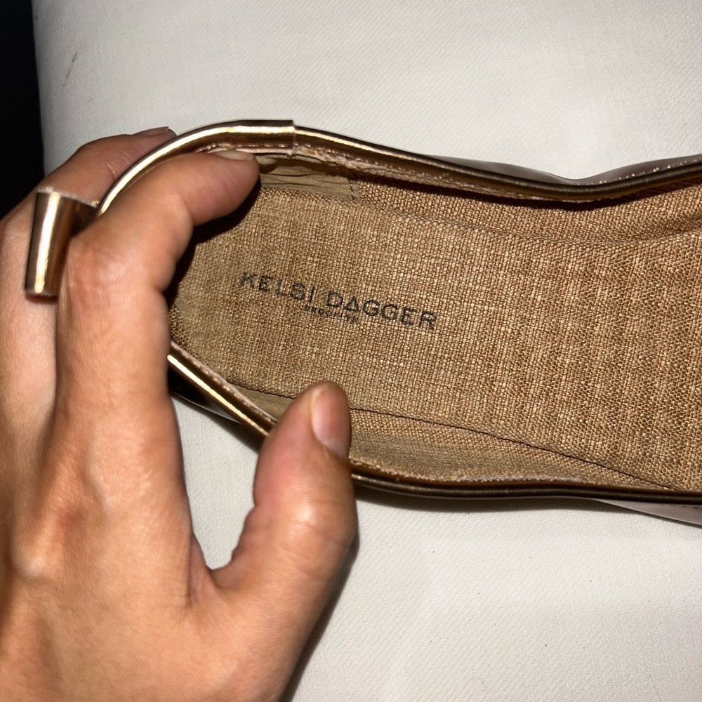 Kelsi Dagger Frankie squared toe ballet flat - Picture 4 of 13
